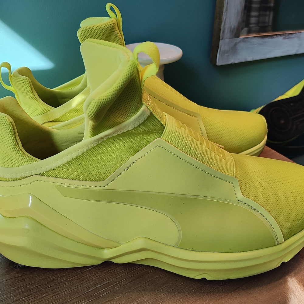 Puma Neon Yellow Sneakers